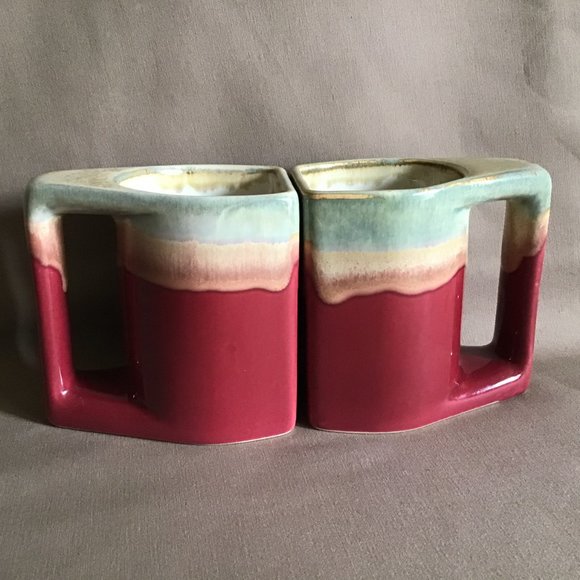 Pair of  Large C&C Artisanal Mugs - Picture 8 of 8